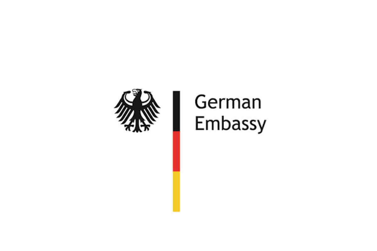 German Embassy Harare logo